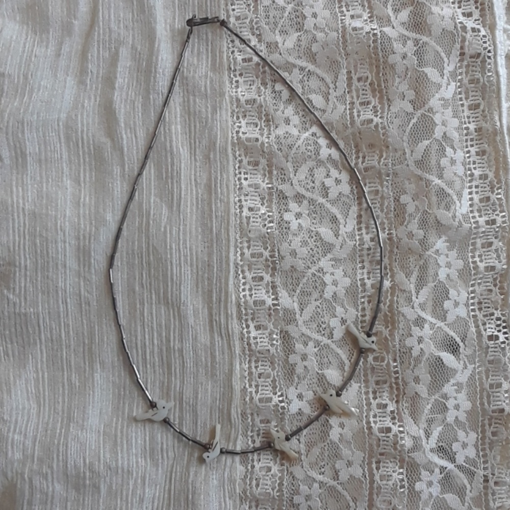 Native American Zuni fetish necklace